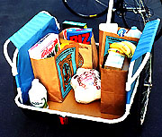{wide cart grocery shopping}